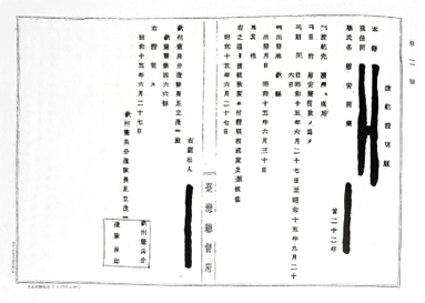 ‘위안부’가 일본으로부터 받은 도항증명서